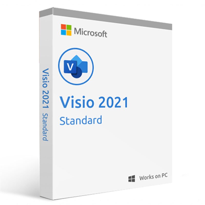 Microsoft Visio 2021 Standard Lifetime 1 PC